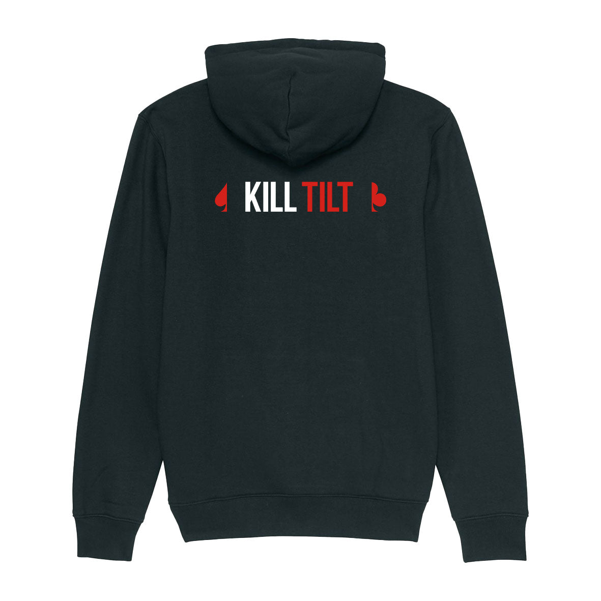 Sweat à Capuche Kill Tilt écusson coeur et dos