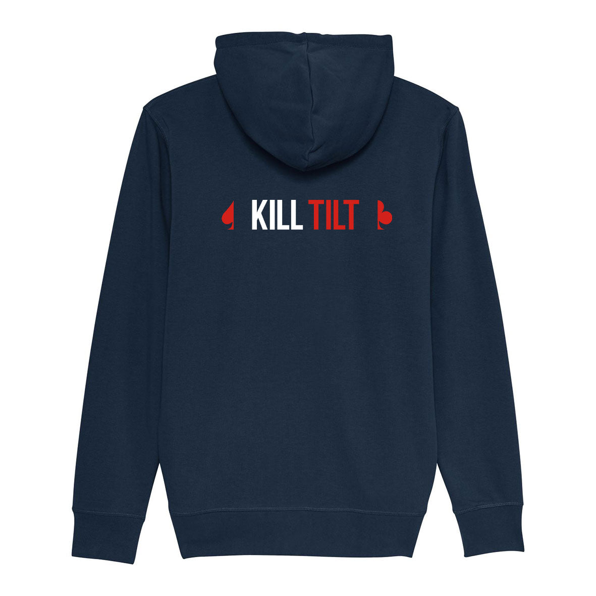Sweat à Capuche zippé Kill Tilt coeur et dos