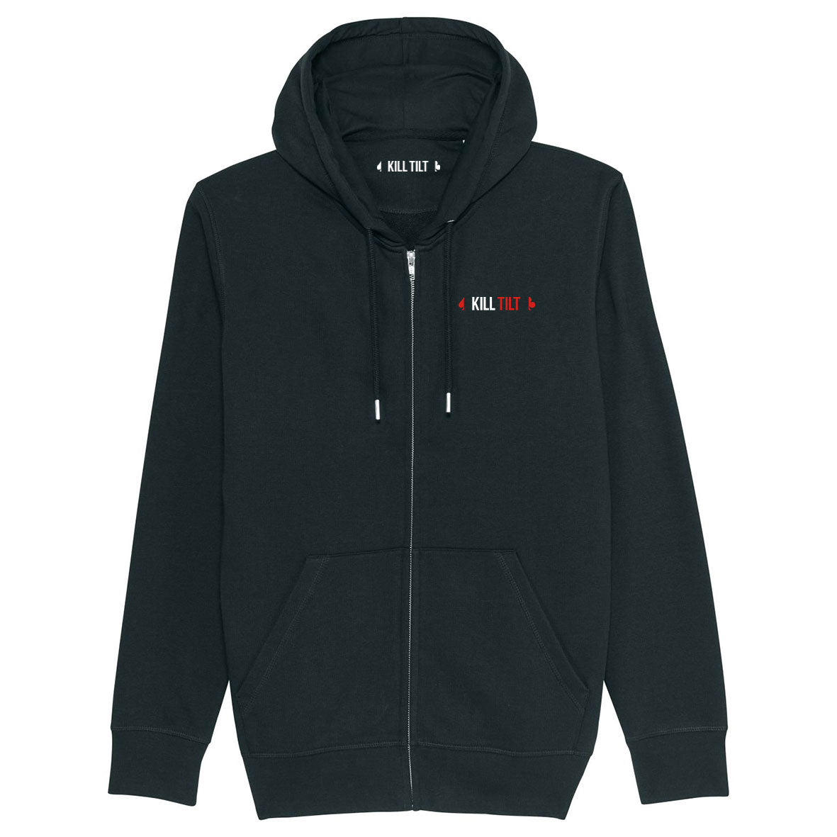 Sweat à Capuche zippé Kill Tilt coeur et dos