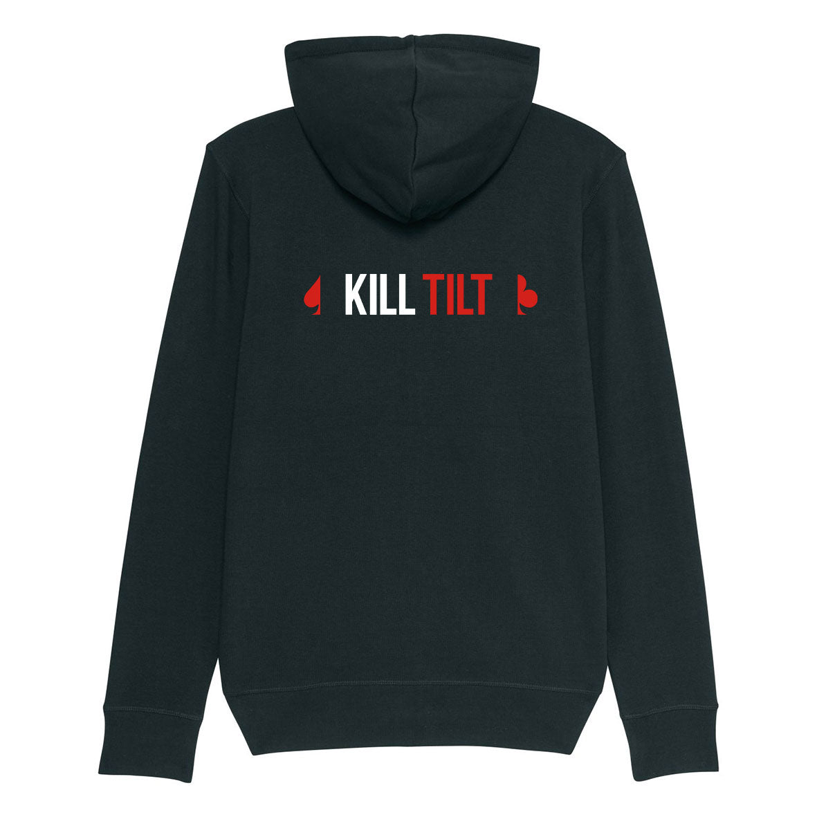 Sweat à Capuche zippé Kill Tilt coeur et dos