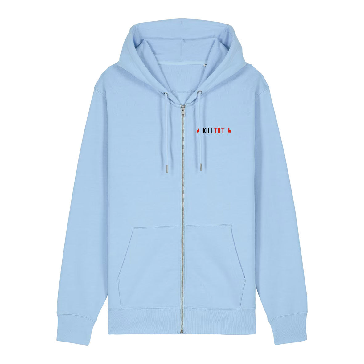 Sweat à Capuche zippé Kill Tilt coeur