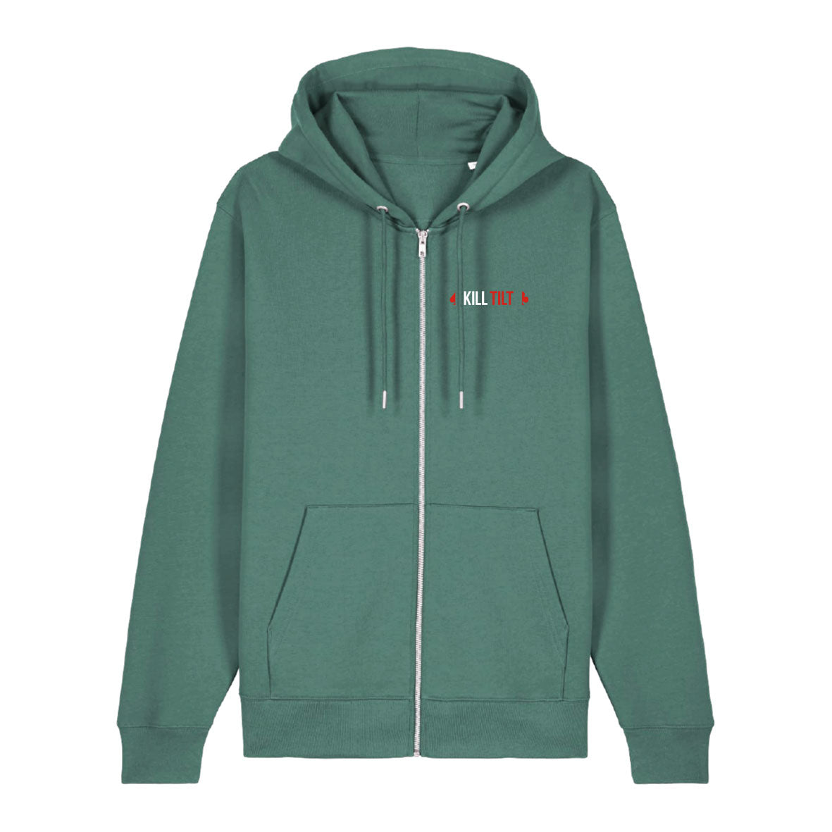 Sweat à Capuche zippé Kill Tilt coeur