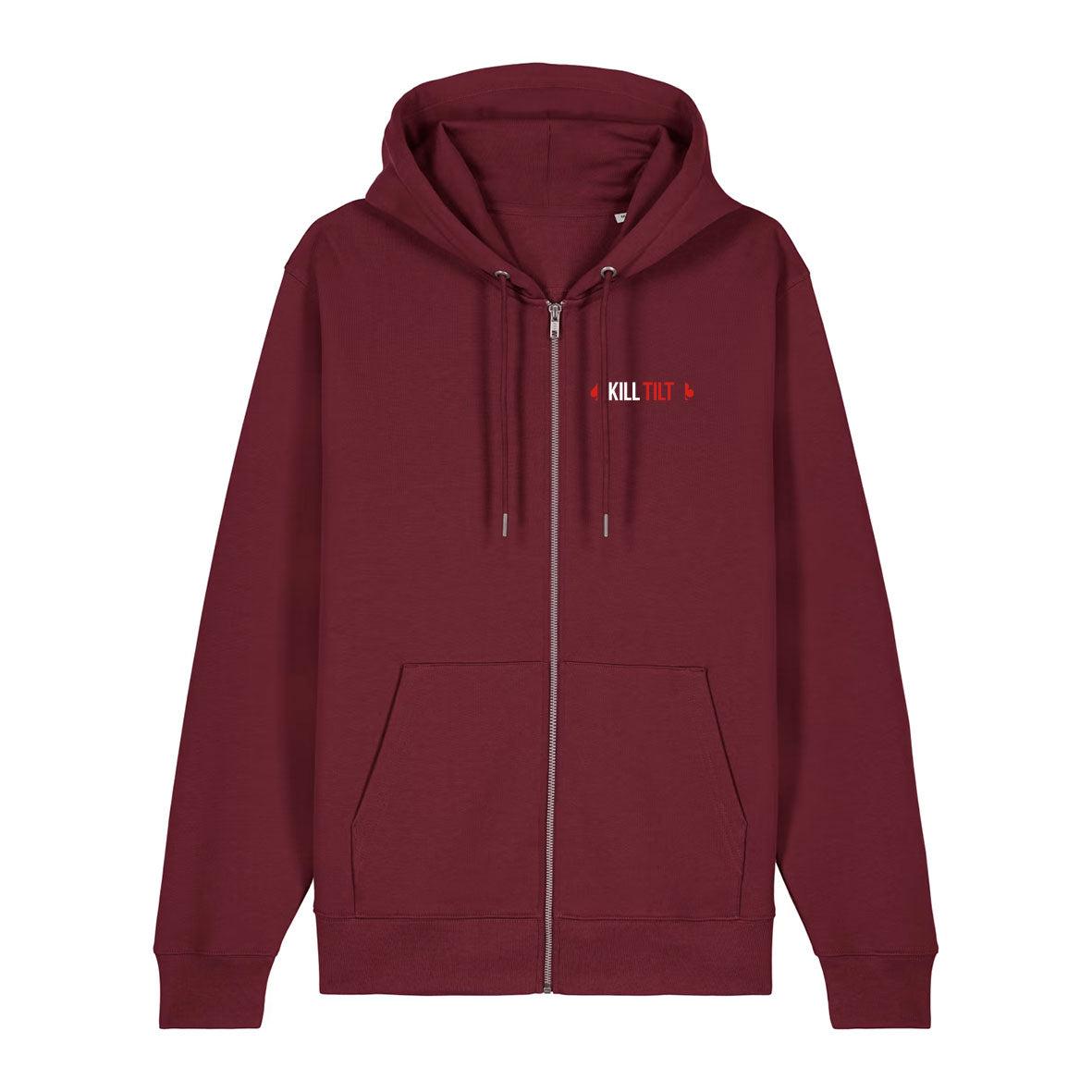 Sweat à Capuche zippé Kill Tilt coeur