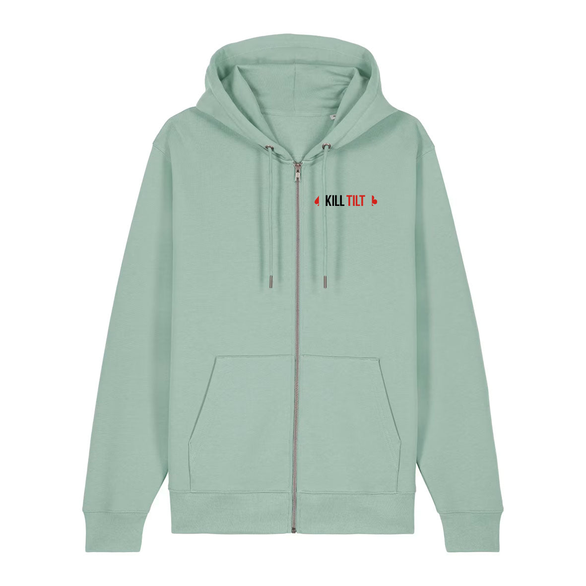 Sweat à Capuche zippé Kill Tilt coeur